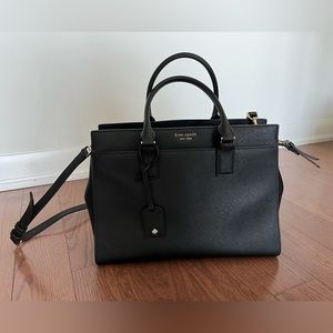 Kate Spade Cameron Satchel Black